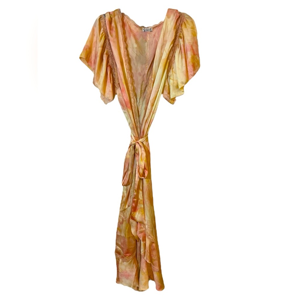 Free People
Moonbeams Lace-Trimmed Tie-Waist Maxi Dress - Picture 6 of 10